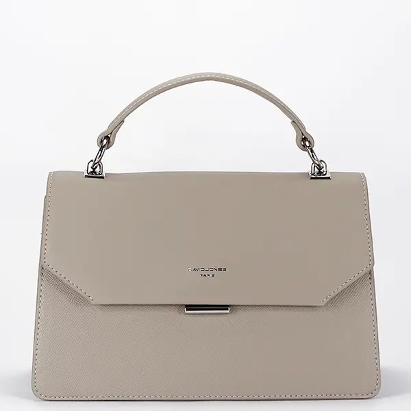 Geanta bej de dama David Jones CM8264 12