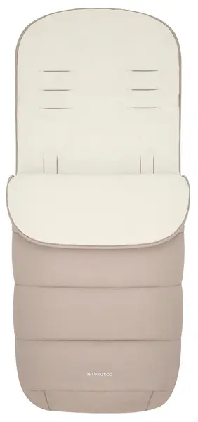 Geantă bol pentru cărucior KikkaBoo - Classic, Beige