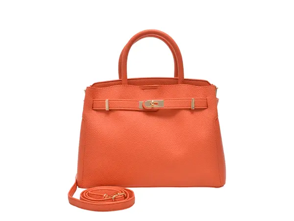 Geanta CALL IT SPRING portocalie, LEMERCIER 800, din piele ecologica