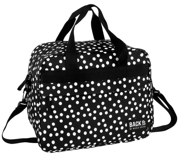 Geantă de călătorie BackUp 8 B - Retro Polka Dots