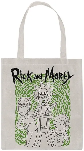 Geantă de cumpărături ABYstyle Animation: Rick and Morty - Portal