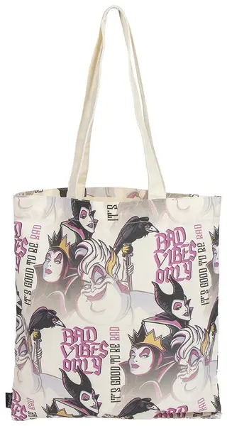 Geantă de cumpărături Cerda Disney: Villains - Bad Vibes Only