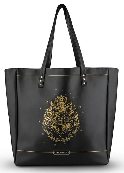 Geantă de cumpărături Cine Replicas Movies: Harry Potter - Hogwarts (Black)