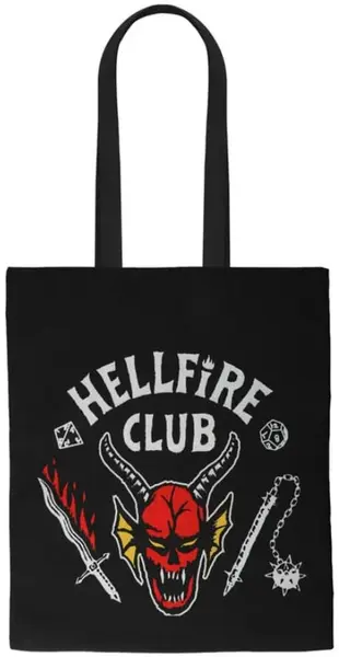 Geantă de cumpărături Cine Replicas Television: Stranger Things - Hellfire Club