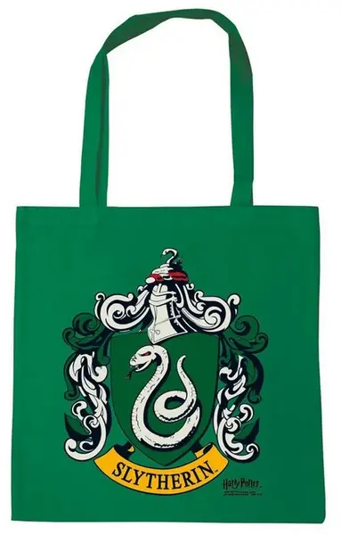Geantă de cumpărături Logoshirt Movies: Harry Potter - Slytherin