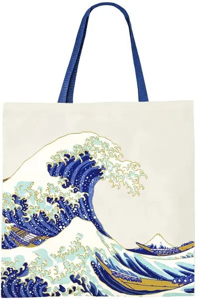 Geantă de cumpărături Moriarty Art Project Art: Katsushika Hokusai - The Great Wave of Kanagawa