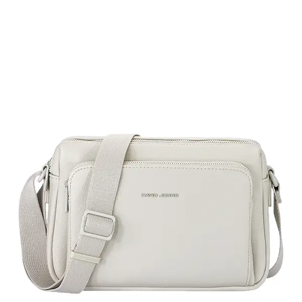Geanta de dama crem David Jones CM7429-2 13