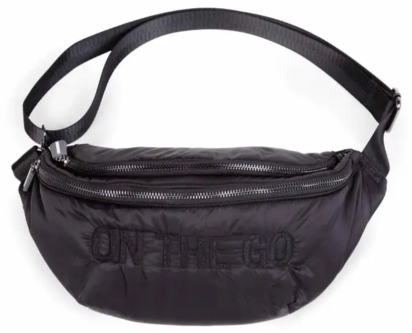 Geanta de talie Childhome - On the Go, negru