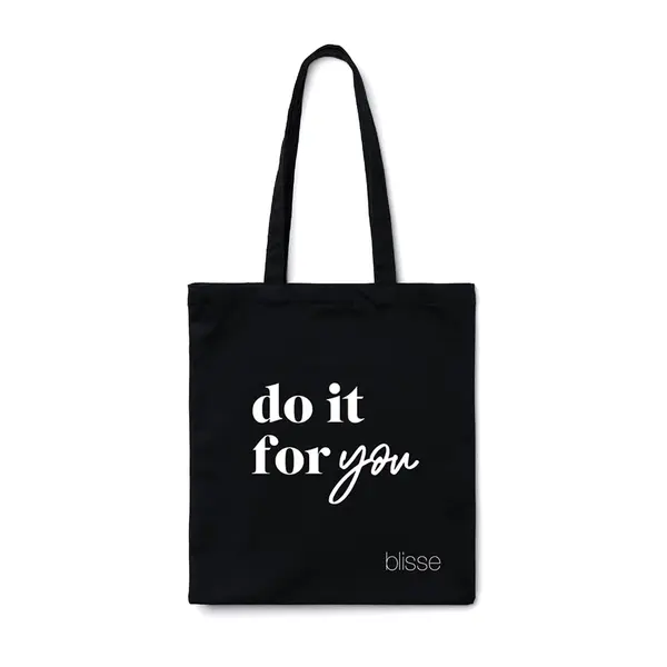 Geanta din Panza cu Imprimeu Blisse Tote Bag