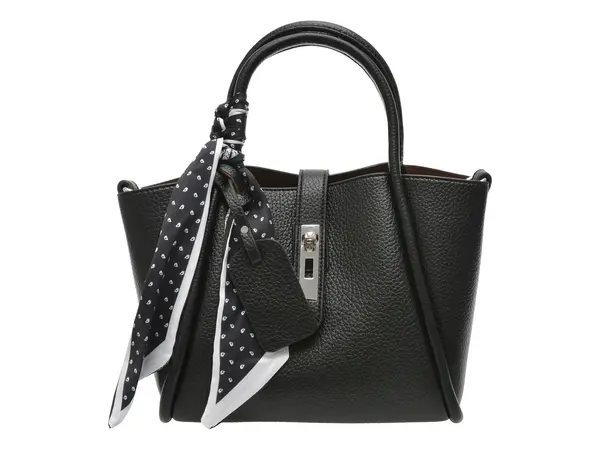 Geanta FLAVIA PASSINI neagra, 23001, din piele ecologica