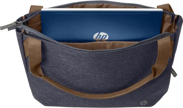 GEANTA HP; marime: 14"; textil; RENEW 14 NAVY TOTE