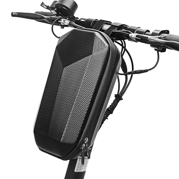 Geanta impermeabila Trotineta, FIXATO, material EVA, 5L, Negru