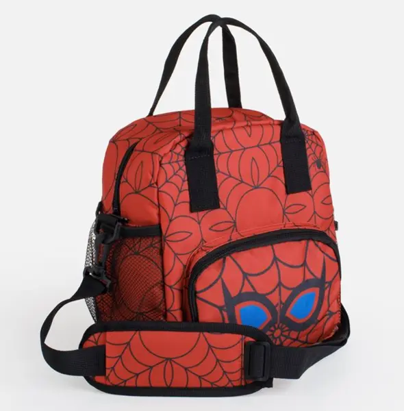 Geanta izoterma pentru alimente si bauturi, model Spiderman, 9L, 24x26 cm