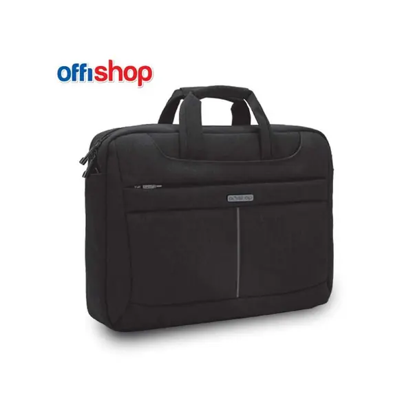 Geanta laptop, neagra, 40x8x32 cm, Offishop