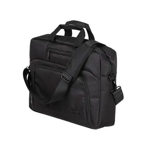 Geanta laptop Tracer 15,6inch Balance PRO, Material rezistent, Compartimente speciale (Negru)