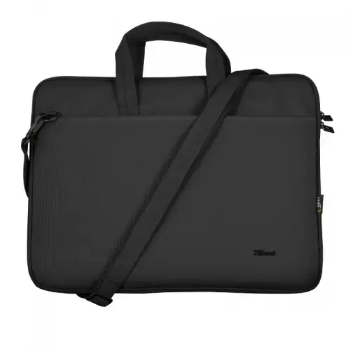 Geanta laptop Trust Bologna Eco, 16 inch(40cm), greutate 430 grame, Negru