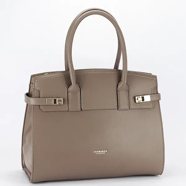 Geanta maro taupe de talie mare DHJ818-2 16