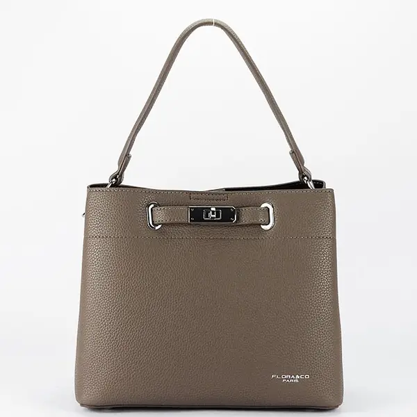 Geanta maro taupe medie FloraCO Paris F8510 M3