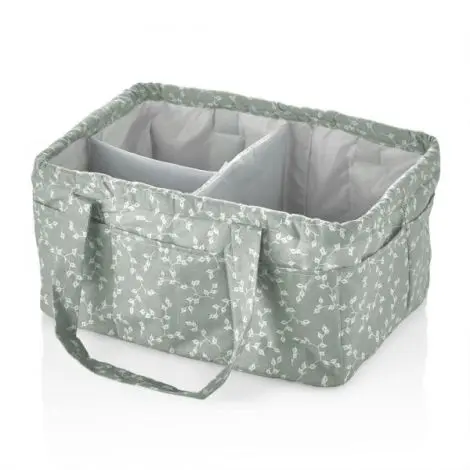 Geanta organizator pentru scutece si accesorii copii sau bebelusi, BabyJem, 25x35 cm (Culoare: Verde)