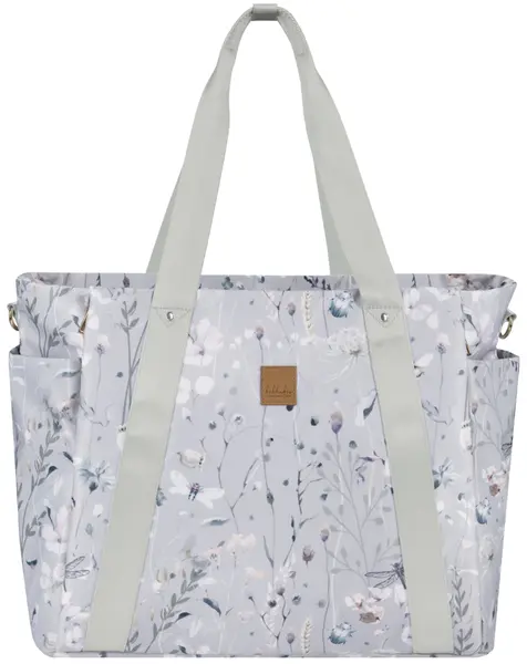 Geantă pentru accesorii bebeluși KikkaBoo Dreamy Fields - Florence, Grey