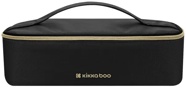 Geantă pentru alimente KikkaBoo - Foody, 28 x 10 x 8 cm, Black