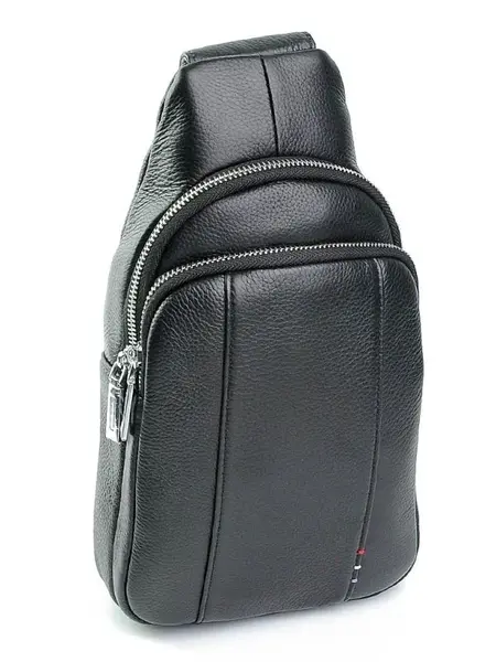 Geanta pentru barbati, 231105, piele naturala, Neagra
