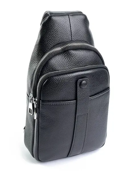 Geanta pentru barbati, 250107, piele naturala, Neagra