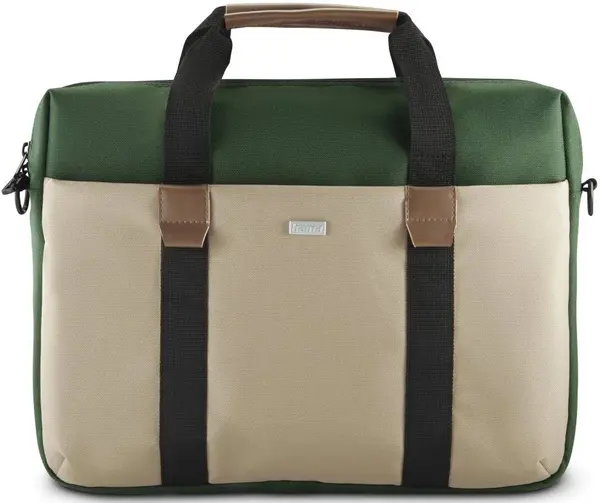 Geantă pentru laptop Hama - Silvan, 16.2'',bej/verde