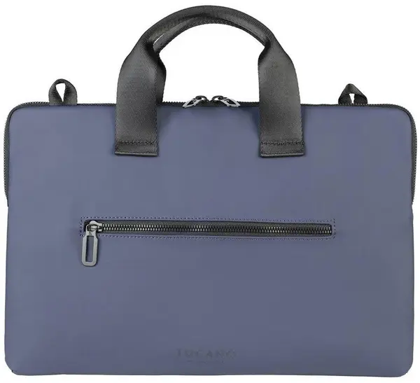Geantă pentru laptop Tucano - Gommo Slim Brief, 15.6"/16", albastră