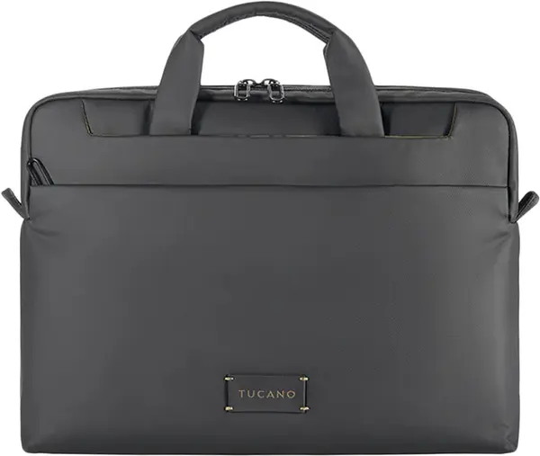 Geantă pentru laptop Tucano - Work Out 5 Slim, 13''/ MacBook Pro 14''/Air/Pro 13'', negru
