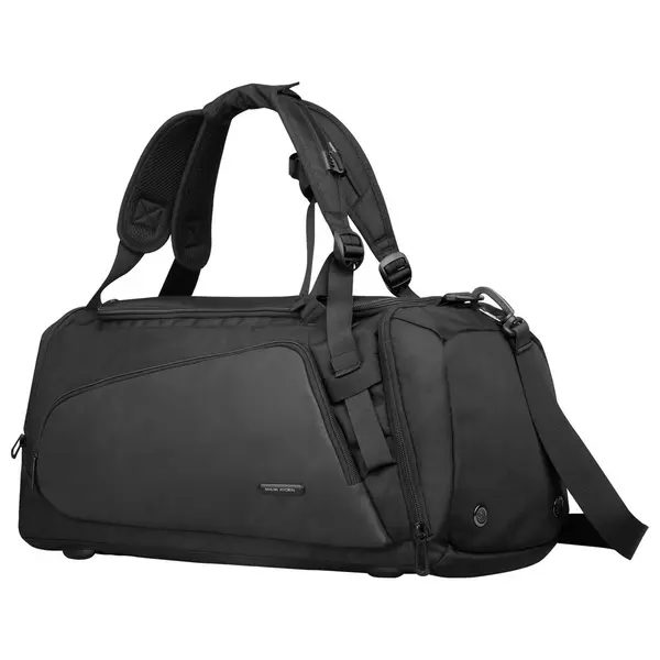 Geanta pentru sala sau calatorie Mark Ryden, full impermeabila, compartiment separat pentru incaltaminte si produse umede, multifunctionala, negra