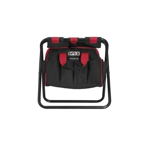 Geanta pentru scule cu scaun si buzunare Yato YT-7446, 42x29x30 cm