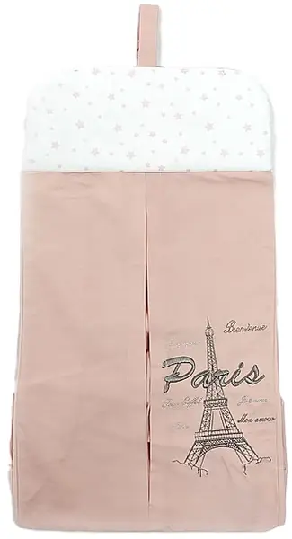 Geanta pentru scutece Bambino Casa - Paris, Rosa