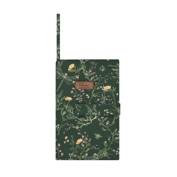 Geanta pentru scutece Kikka Boo Secret Graden verde 18x25x2 cm
