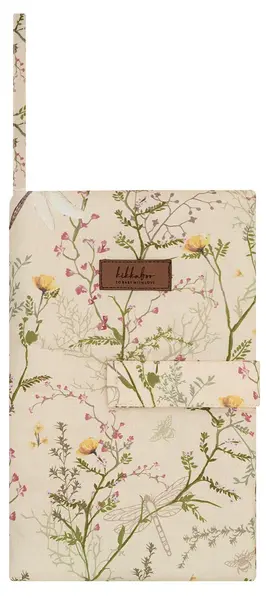 Geantă pentru scutece KikkaBoo Secret Garden - Beige