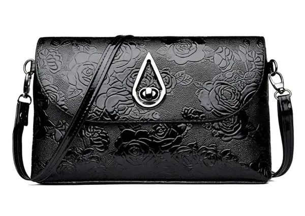 Geanta / poseta eleganta de dama Rossie, neagra
