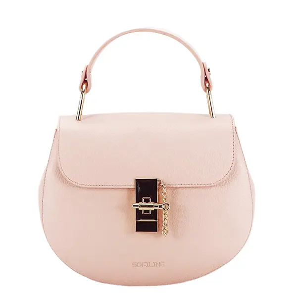 Geanta Premium din piele naturala 8946 120 Roz deschis