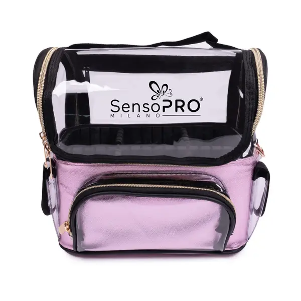 Geanta Produse Cosmetice SensoPRO Milano, Vanity Travel Pink