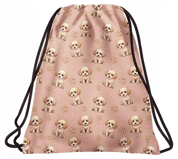 Geantă sport BackUp 8 A - Beige Dogs