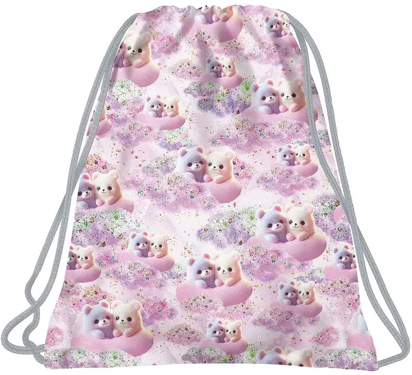Geantă sport BackUp 8 A - Pastel Teddy Bear