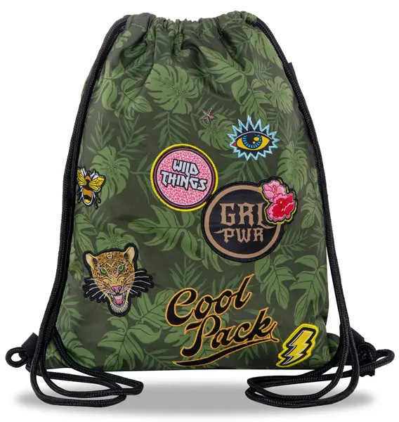 Geantă sport Cool Pack Sprint Badges G - Verde