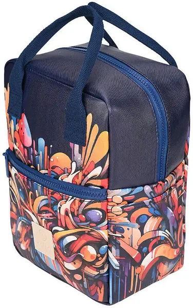 Geantă termică pentru alimente Estia Save the Aegean - Vibrant Vortex, 7 l