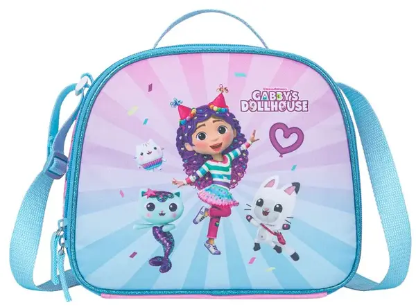 Geantă termică pentru alimente Kstationery - Gabby's Dollhouse, Party-tastic