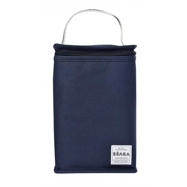 Geanta termoizolanta Stripe bleumarin