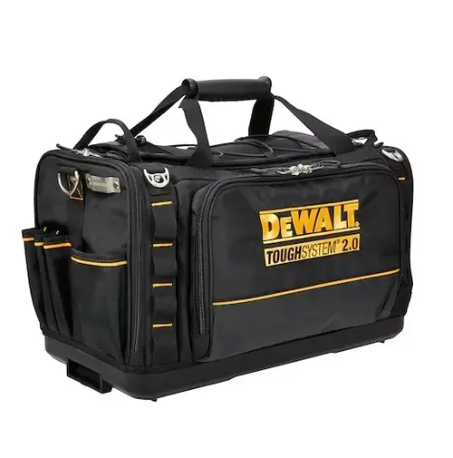 Geanta textila DeWALT compatibila cu Toughsystem 2.0 (Negru/Galben)
