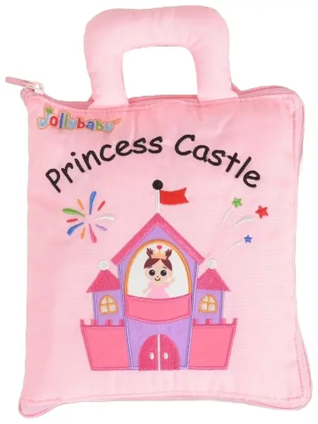 Geantă tip carte moale Jollybaby - Princess Castle