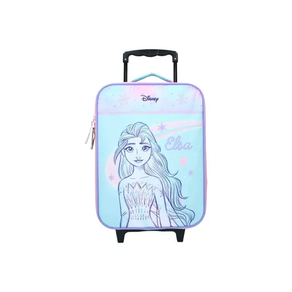 Geanta-troler cu imprimeu cu Frozen II - 14.7L, Lila, Albastru glaciar Engros