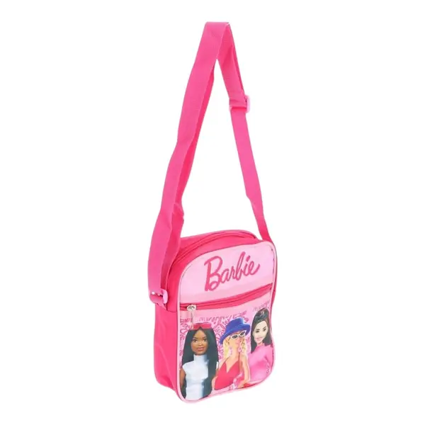 Geanta umar, 2 compartimente, 21x15x5 cm, multicolor, Barbie Engros
