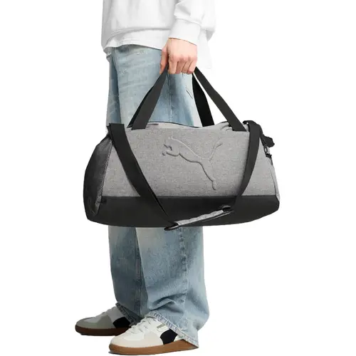 Geanta unisex Puma Buzz Heather Small Sports Bag Mediu 35L 09137801