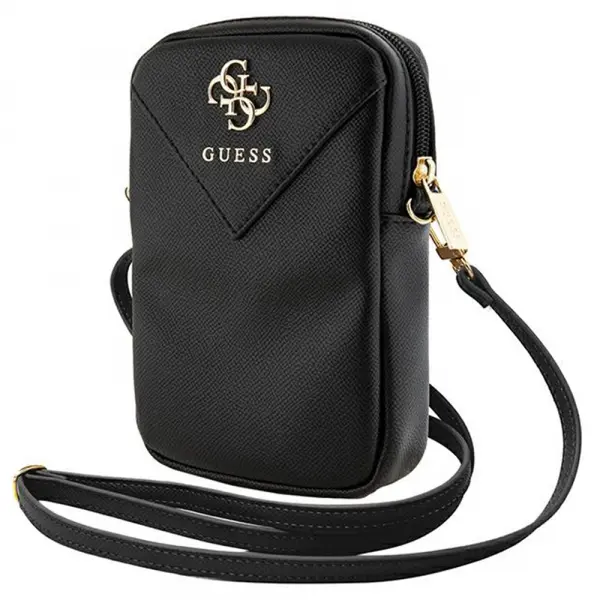 Geanta Universala pentru Telefon, Guess, Triangle 4G, Neagra